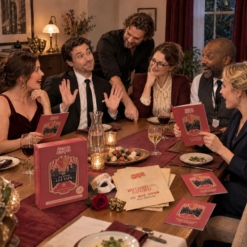 Broadway Murder Mystery Game Kit