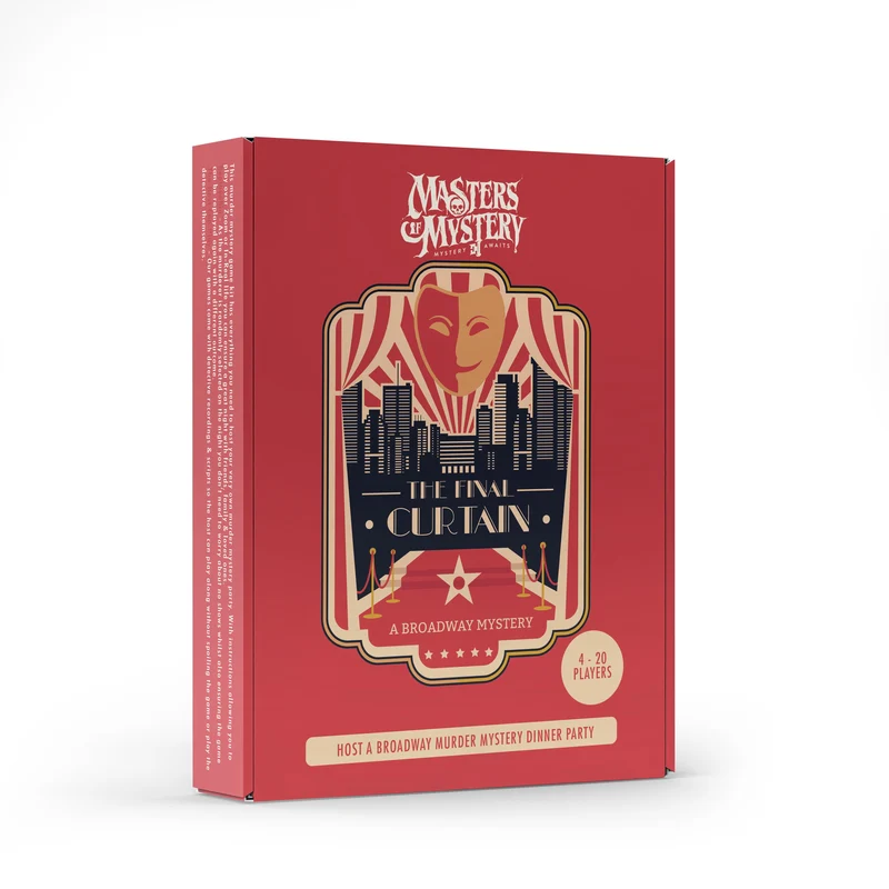 Broadway Murder Mystery Game Kit
