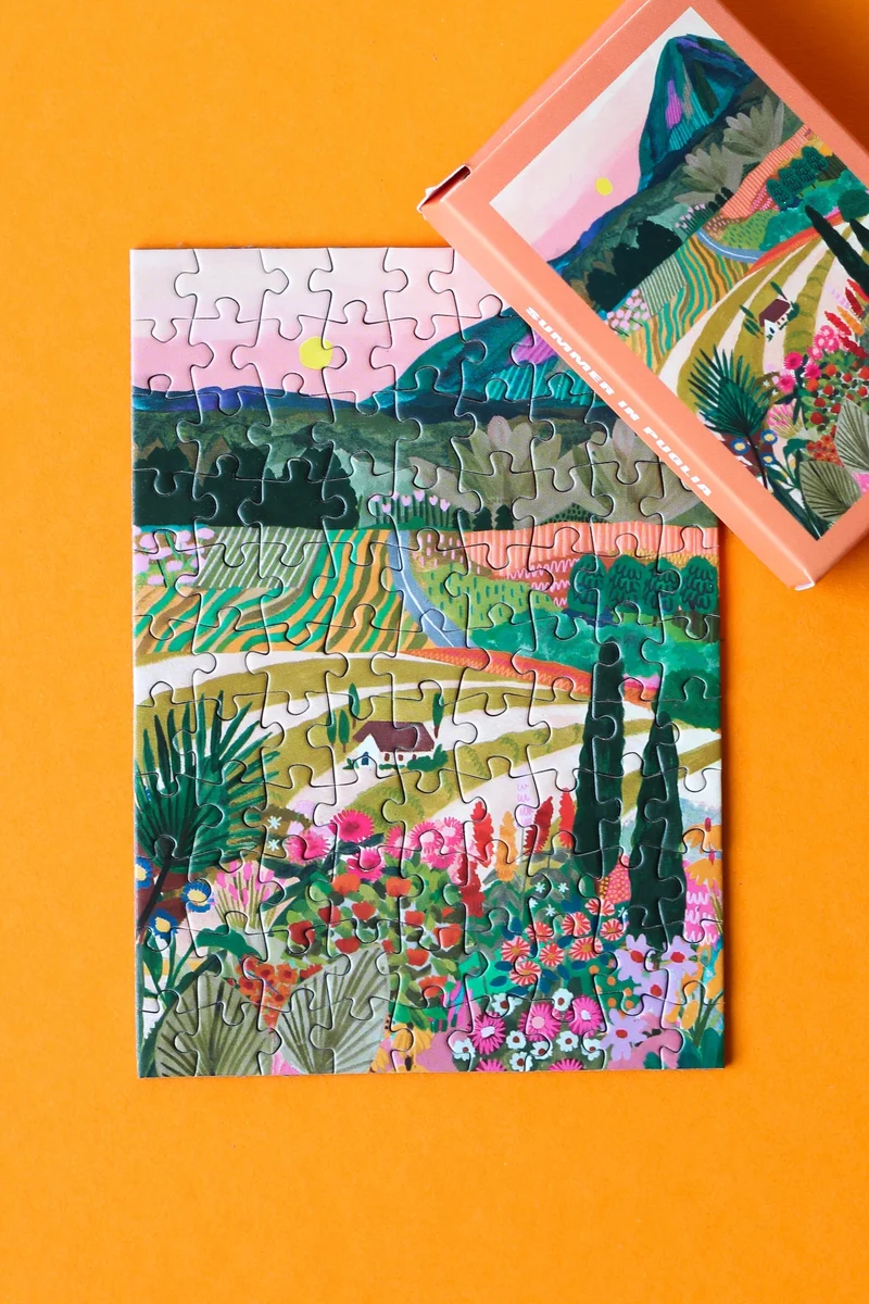Piecely Summer In Puglia Minipuzzle, 99 Teile