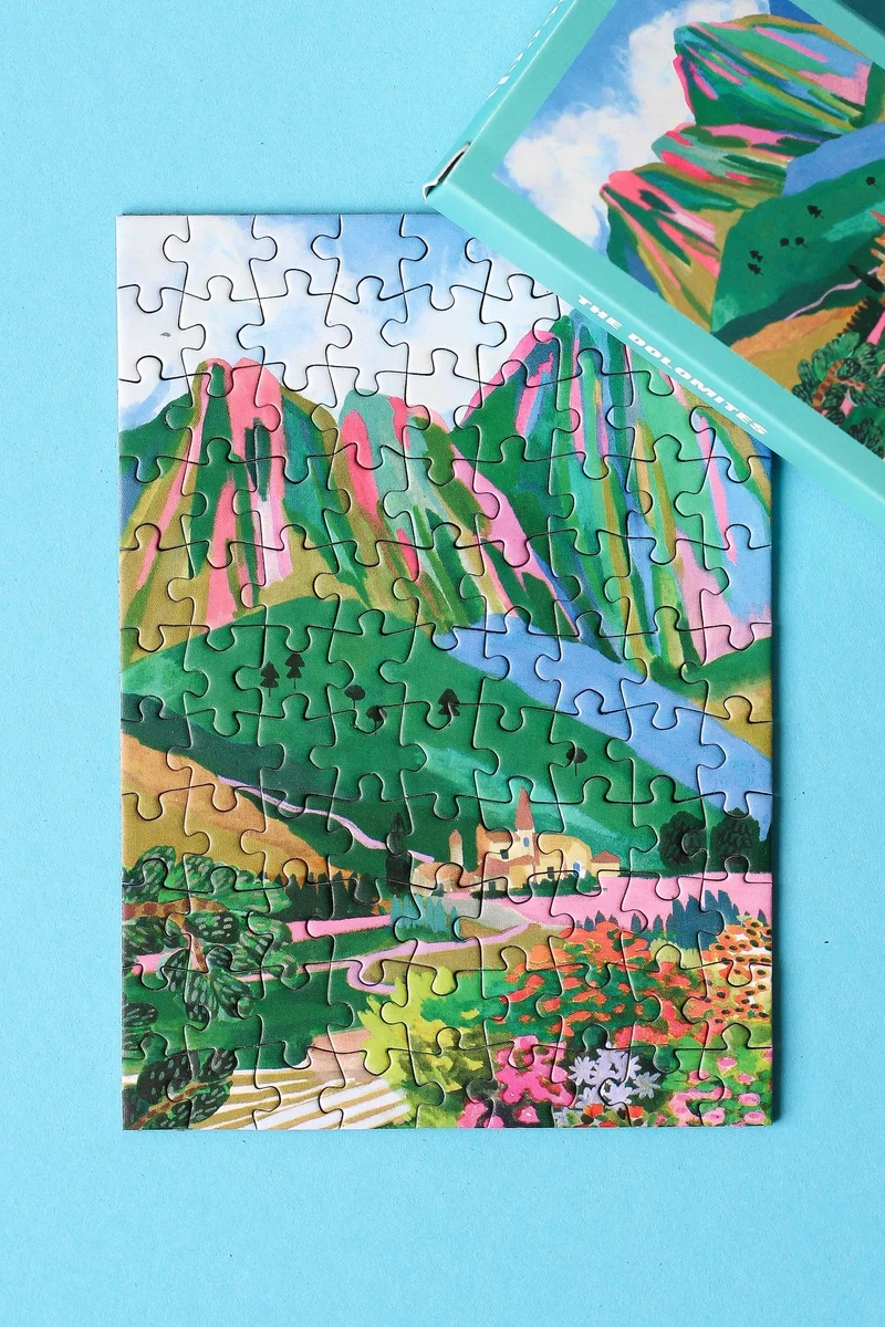 Piecely The Dolomites Minipuzzle, 99 Teile