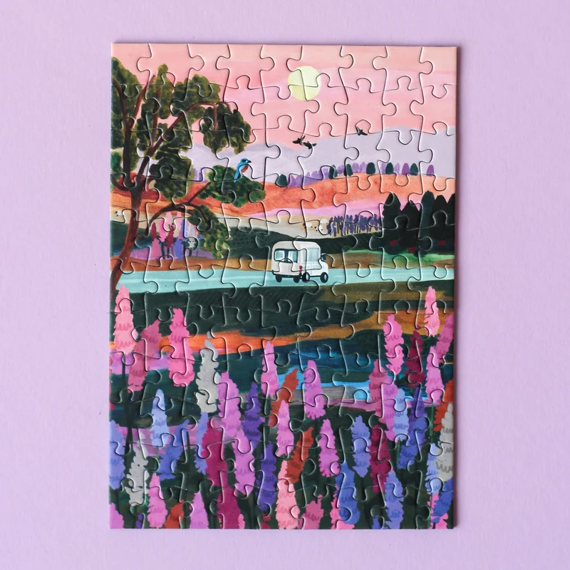 Piecely Van Life Minipuzzle, 99 Teile