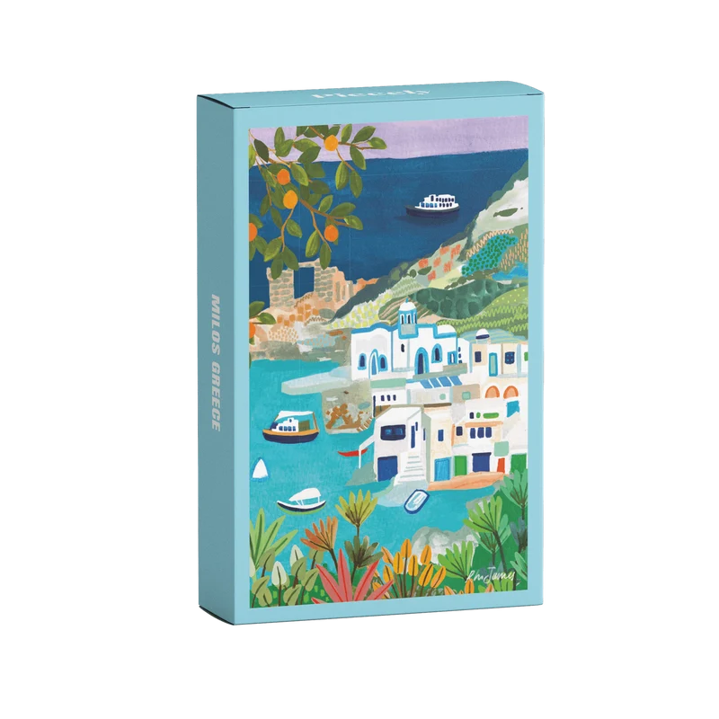 Piecely Milos Greece Minipuzzle, 99 Teile