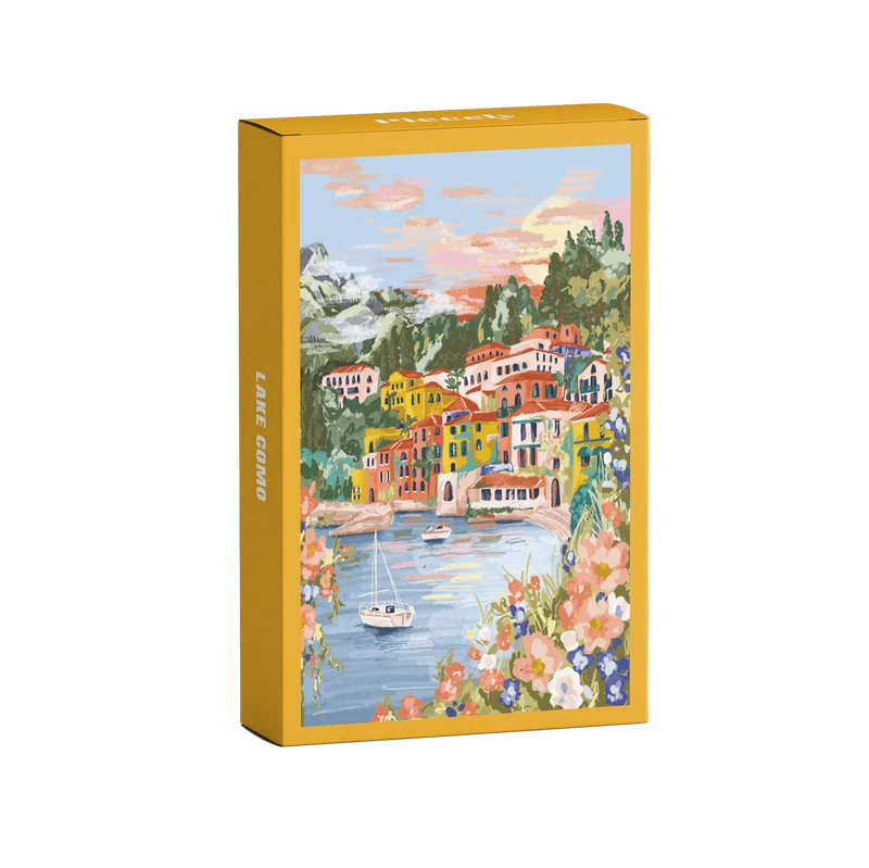Piecely Lake Como Minipuzzle, 99 Teile