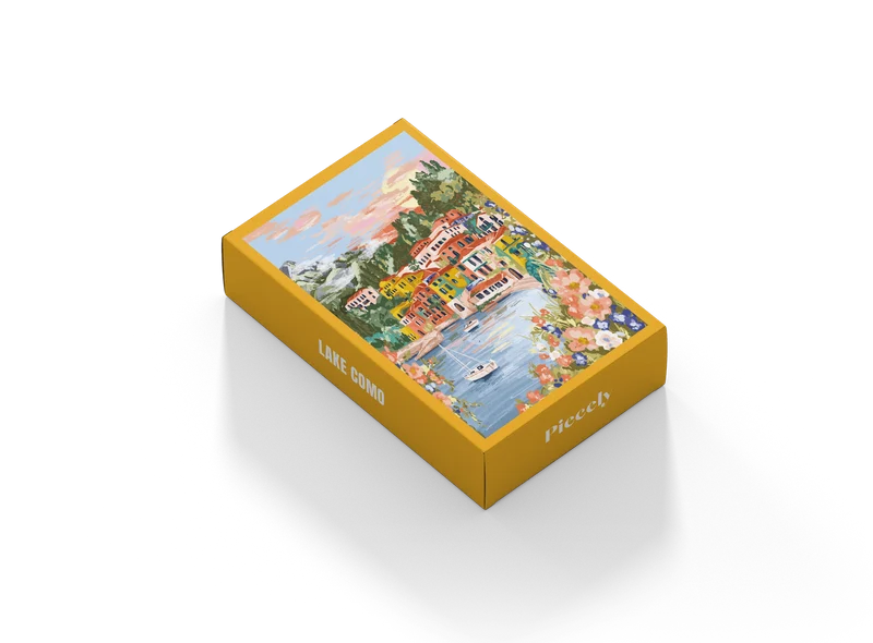 Piecely Lake Como Minipuzzle, 99 Teile