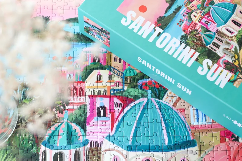 Piecely Santorini Sun Puzzle, 500 Teile