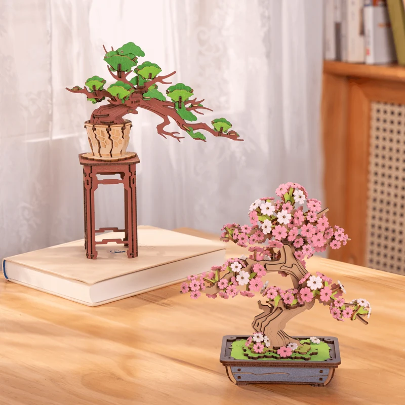 Bonsai Sakura & Kiefern