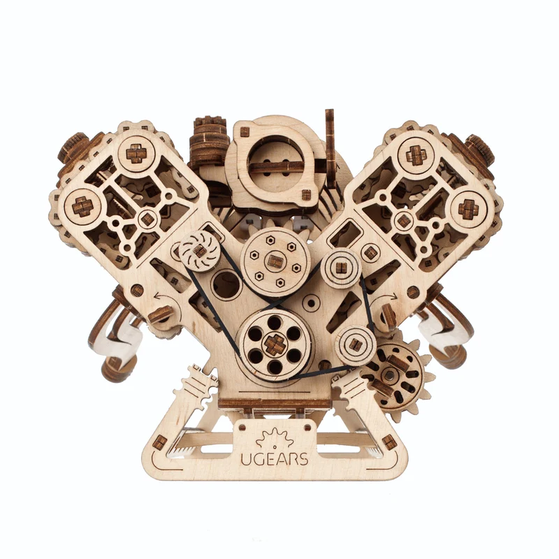 V8-Motor Maßstab 1:6