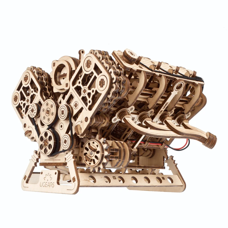 V8-Motor Maßstab 1:6