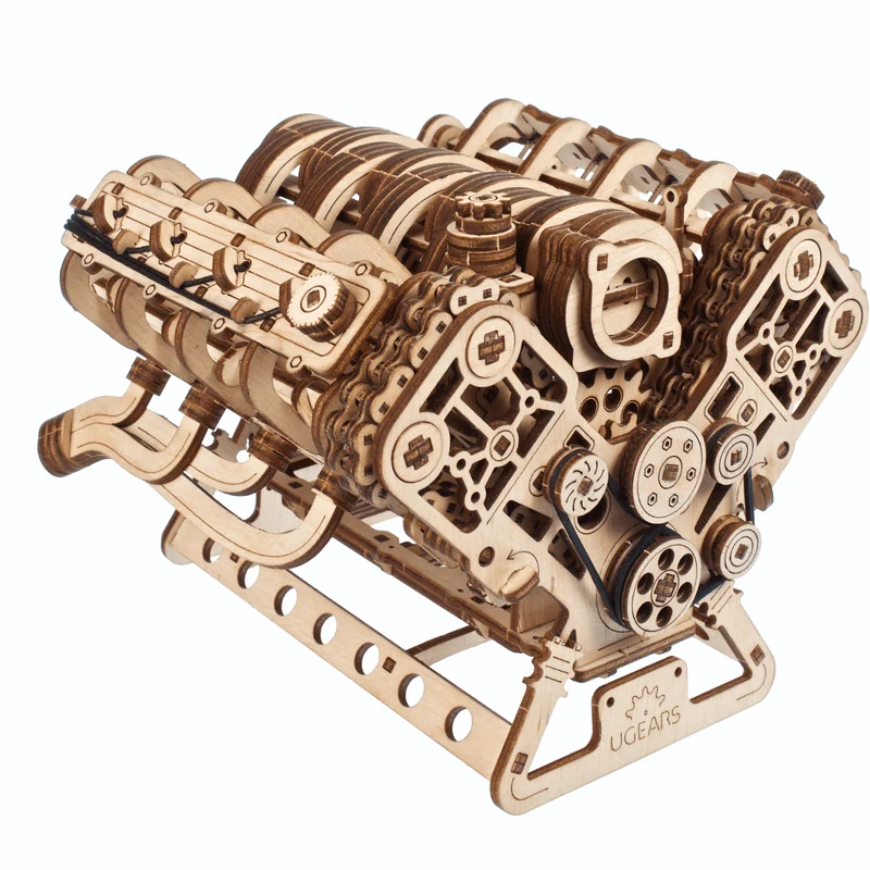 V8-Motor Maßstab 1:6
