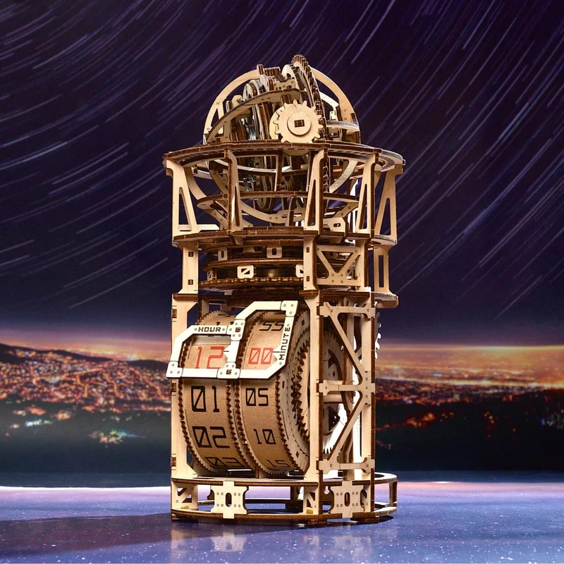 Tourbillon-Tischuhr Sternengucker