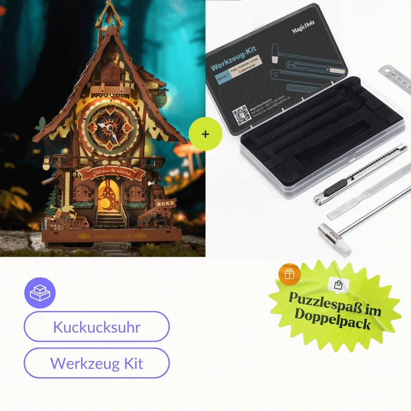 Kuckucksuhr 3D-Bausatz