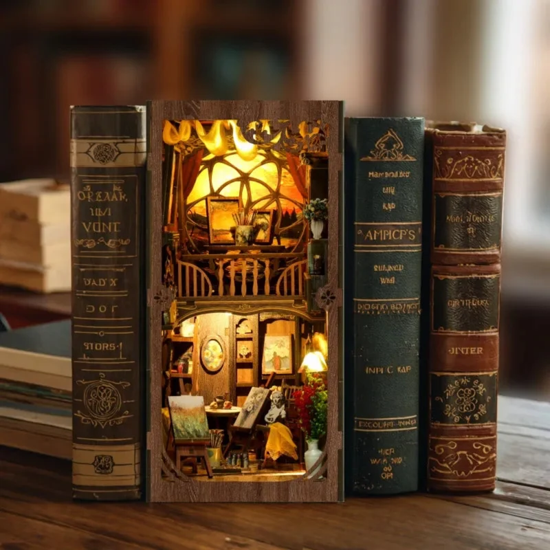 Van Gogh Book Nook | Sternennacht aus Saint-Rémy