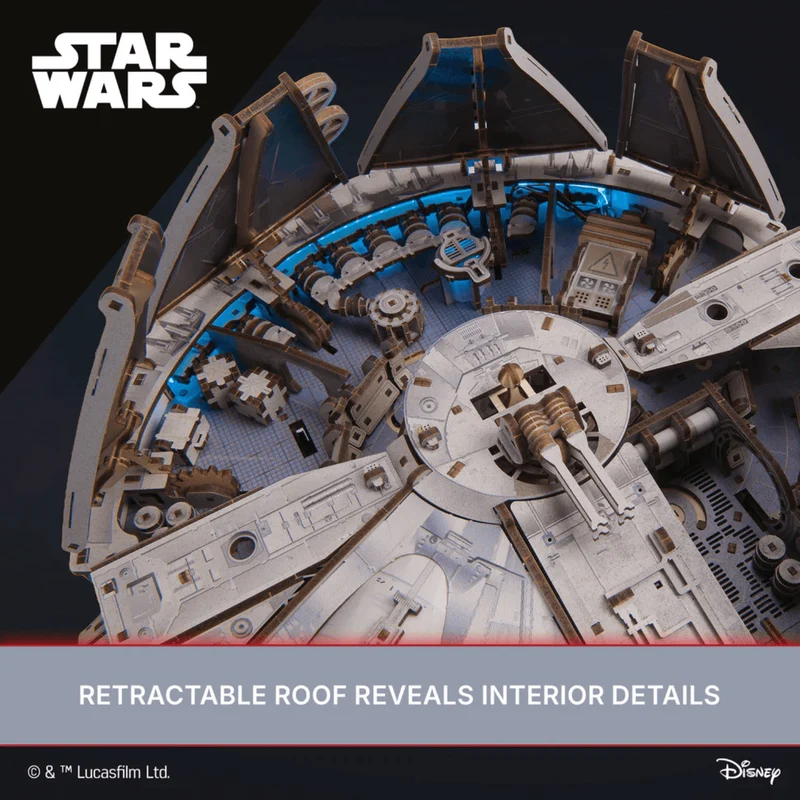 Galaktisches Collectors Set X-Wing & Millennium Falcon