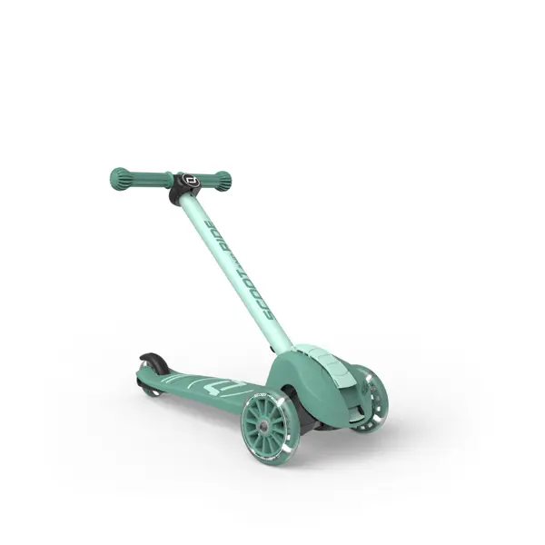 Dreirad-Kinderroller- Highwaykick 3S, Forest
