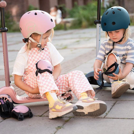 Dreirad-Kinderroller- Highwaykick 3S, Rose