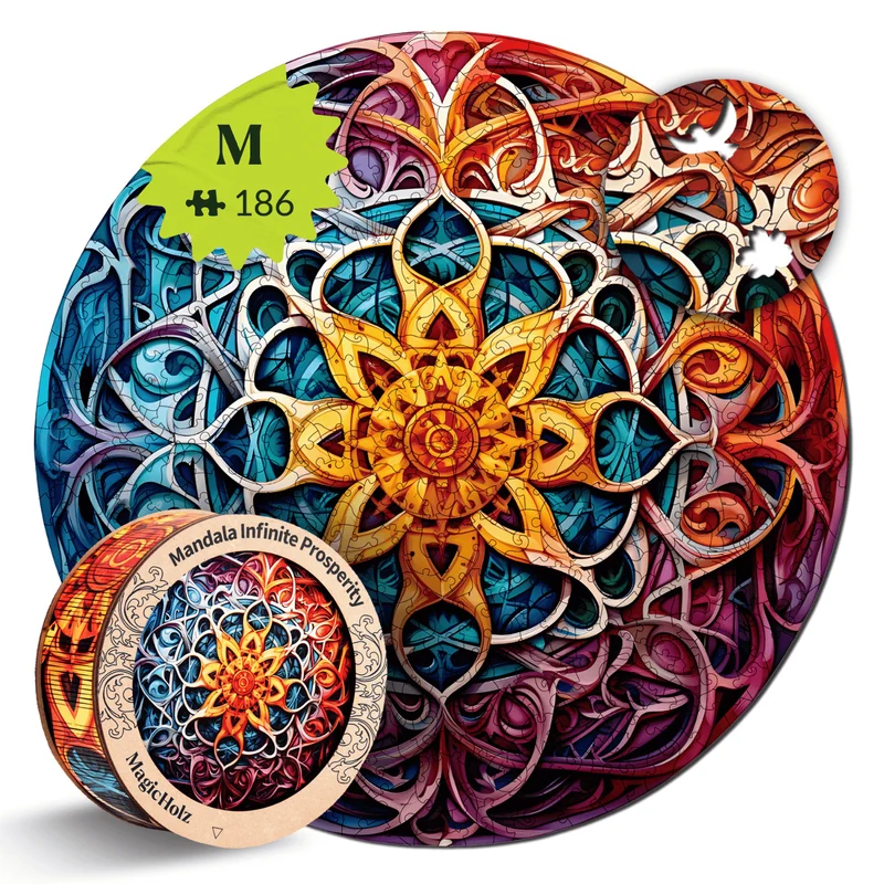 Unendlicher Reichtum | Mandala