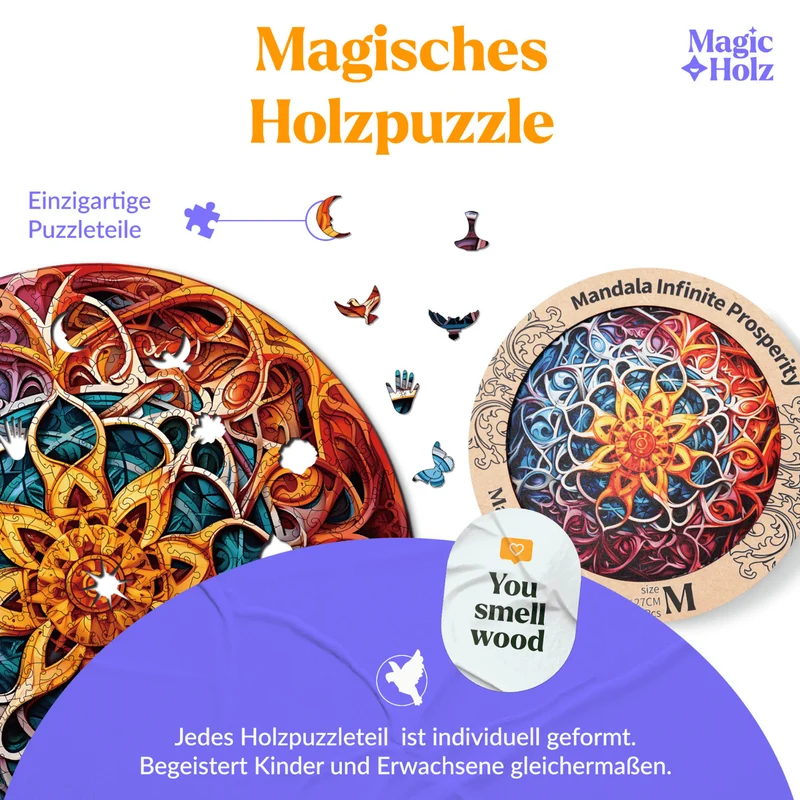 Unendlicher Reichtum | Mandala