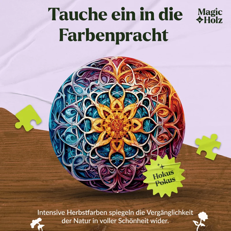Unendlicher Reichtum | Mandala