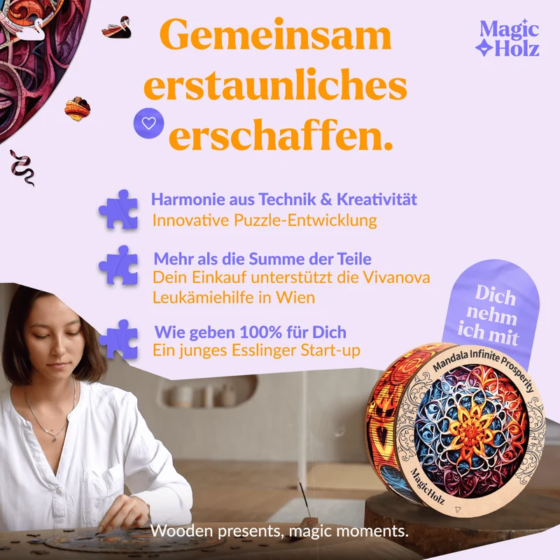 Unendlicher Reichtum | Mandala