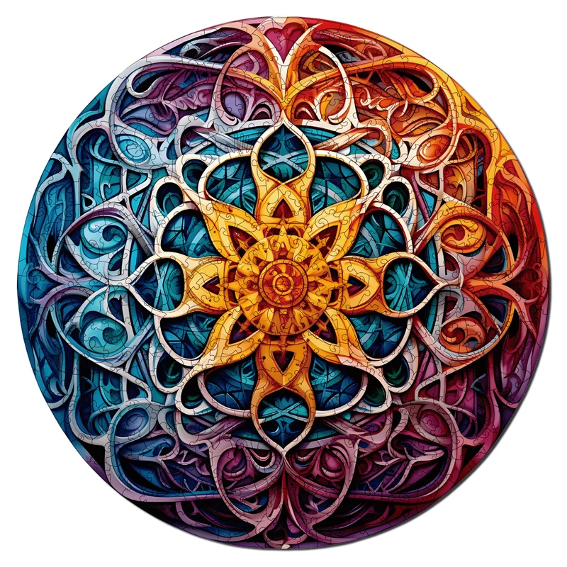 Unendlicher Reichtum | Mandala