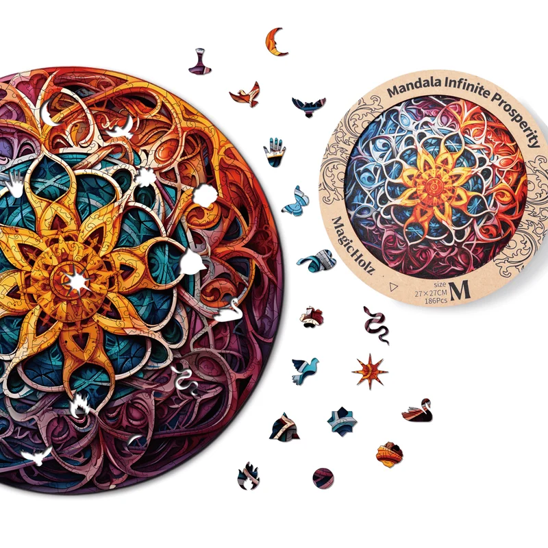 Unendlicher Reichtum | Mandala