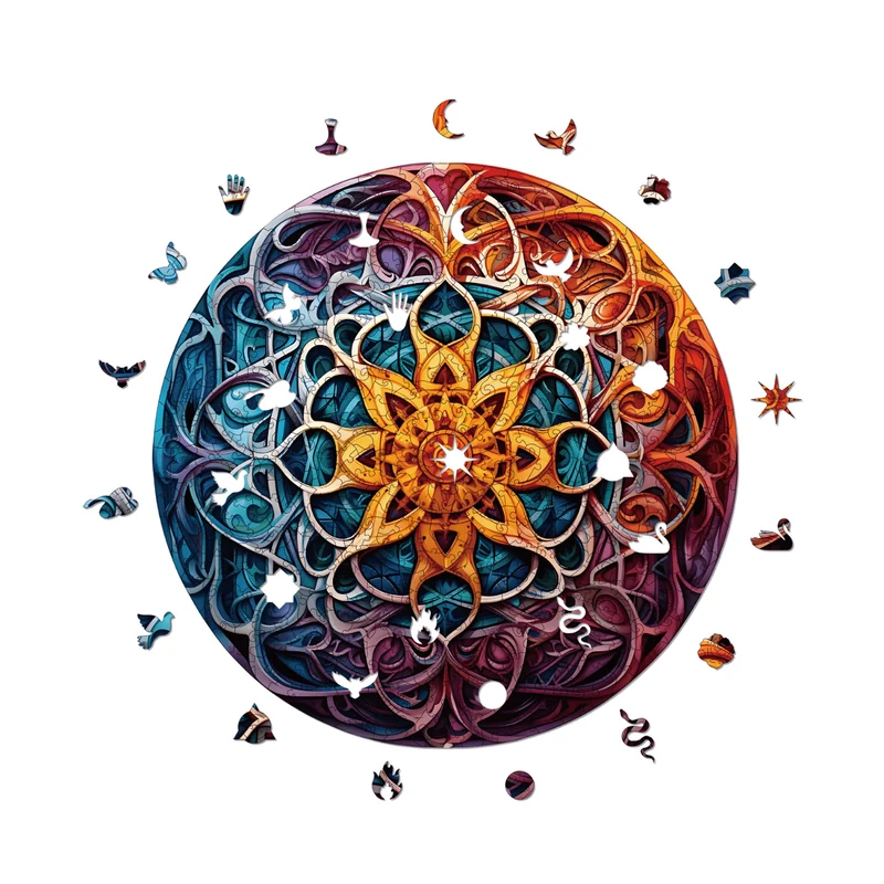 Unendlicher Reichtum | Mandala