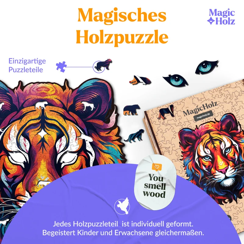 Die majestätische Güte Tiger