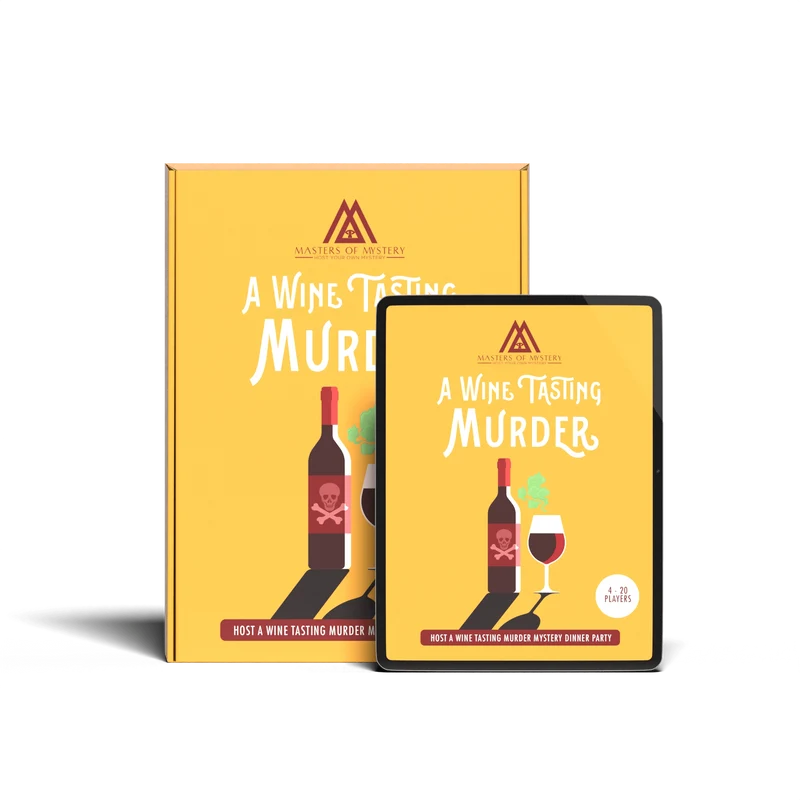 Expansion Pack - A Wine Tasting Themed Murder Mystery Game Kit