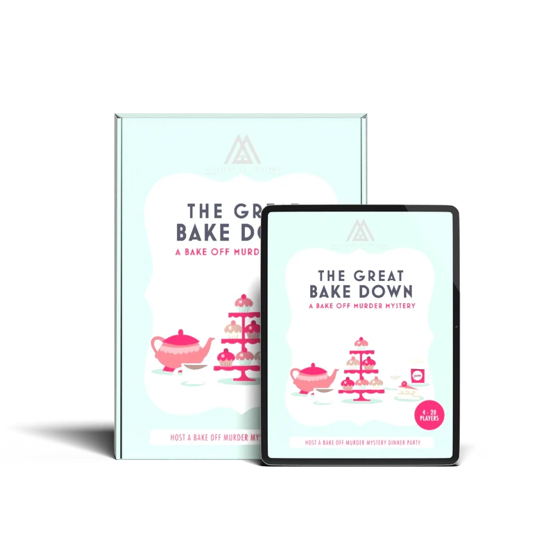 Expansion Pack - Bake Off Themed Mystery Game Kit