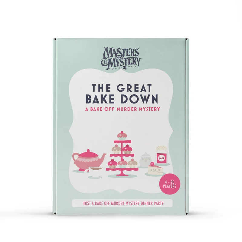 Bake Off Themed Murder Mystery Game Kit