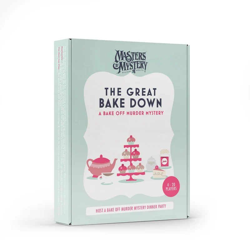 Bake Off Themed Murder Mystery Game Kit