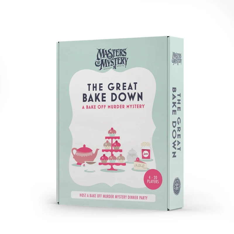 Bake Off Themed Murder Mystery Game Kit