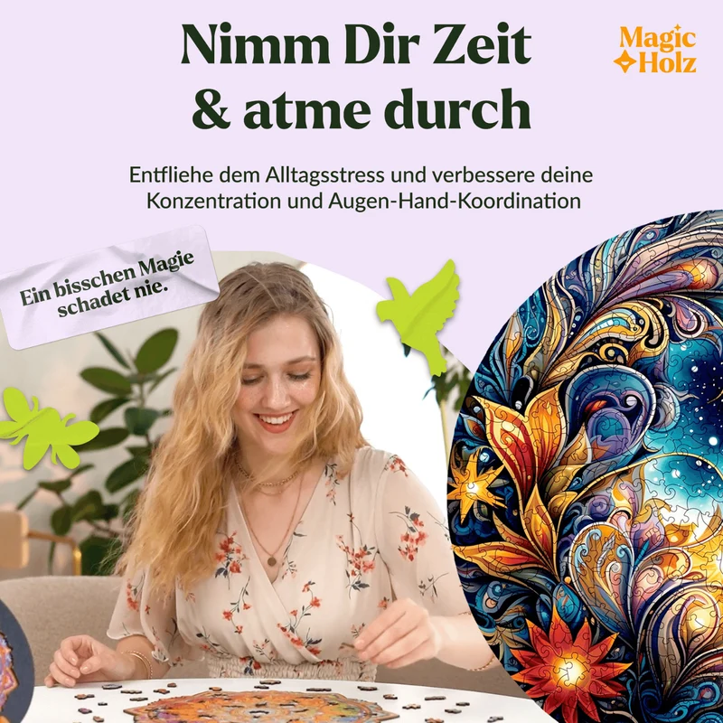 Kosmische Blüten Mandala