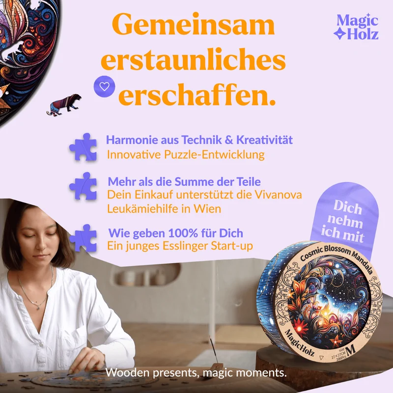 Kosmische Blüten Mandala