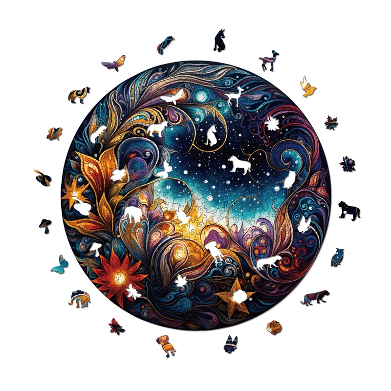 Kosmische Blüten Mandala