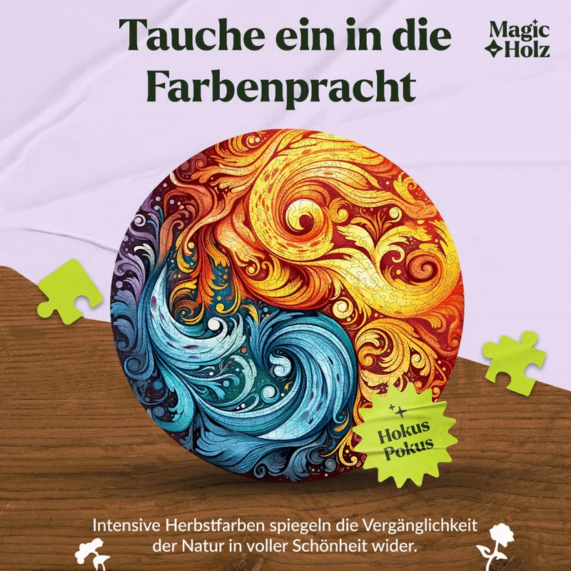 Feuer und Wasser | Mandala