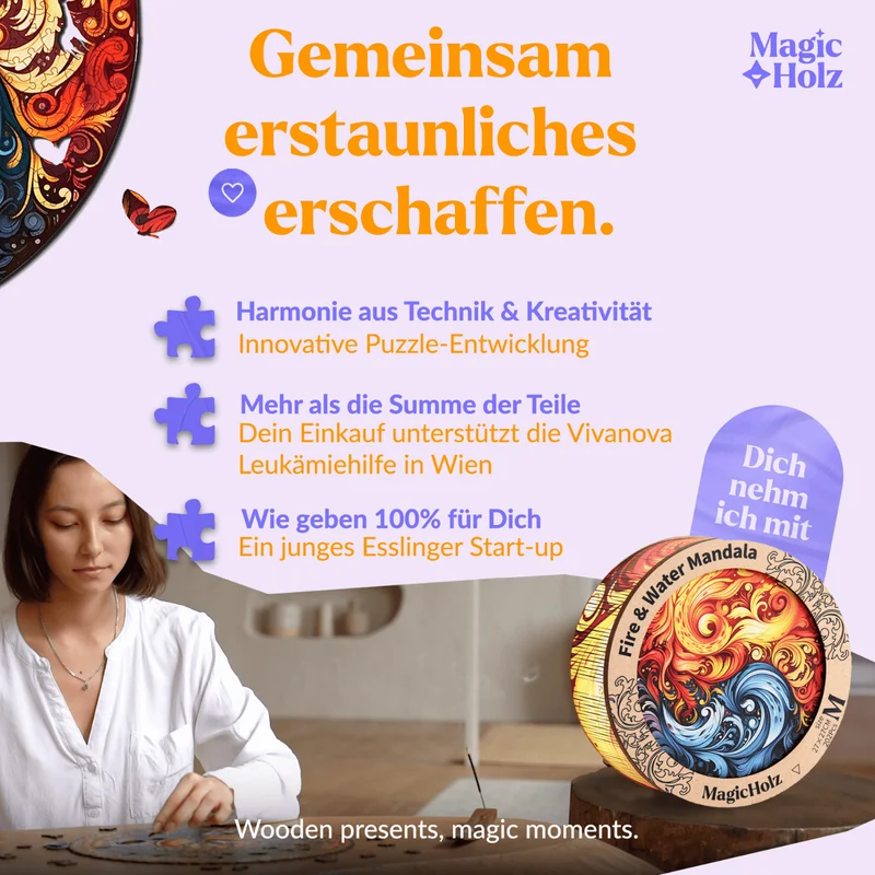 Feuer und Wasser | Mandala