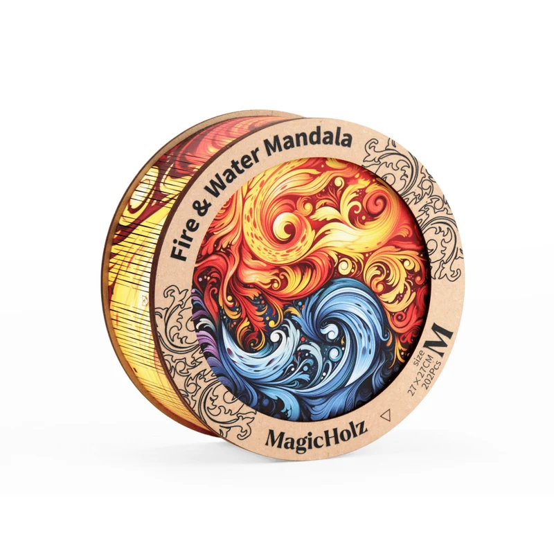 Feuer und Wasser | Mandala