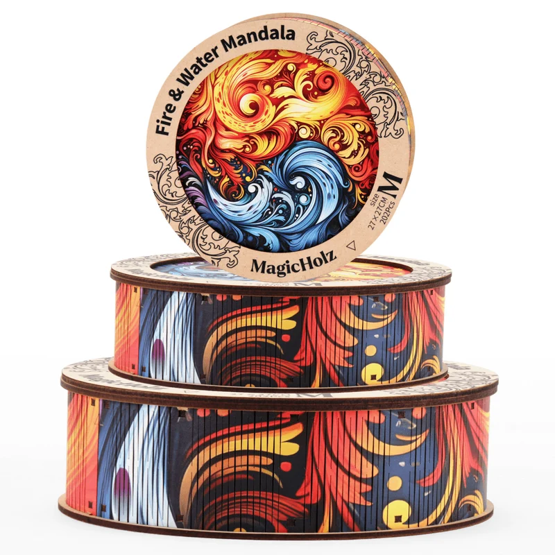 Feuer und Wasser | Mandala
