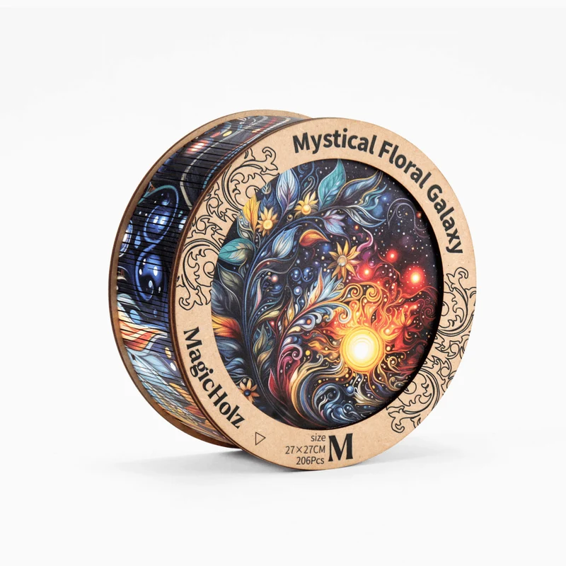 Mystische Blumen Galaxie Mandala