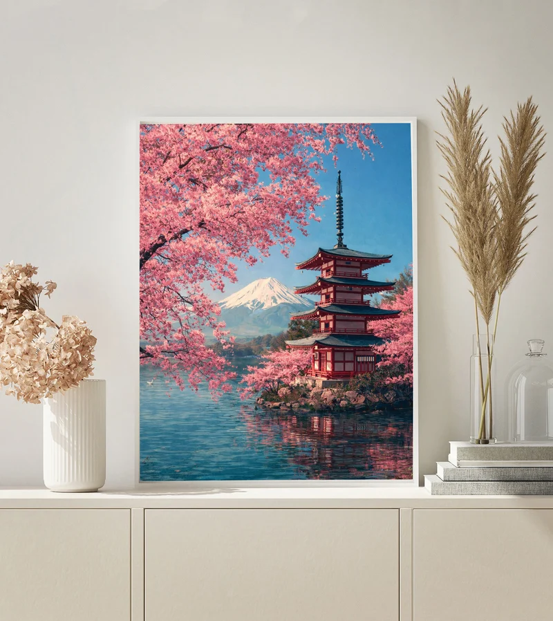 MALEN NACH ZAHLEN | FRÜHLING IN JAPAN