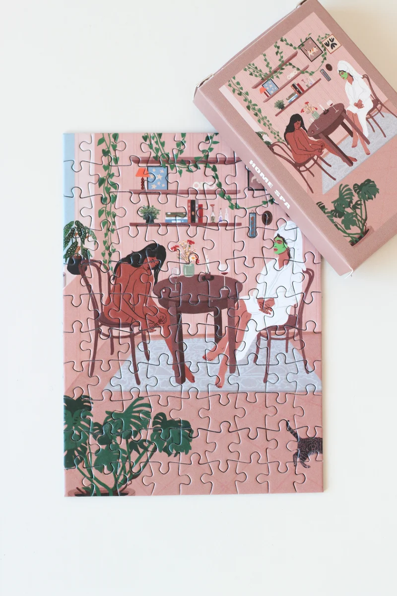 Piecely Home Spa Minipuzzle, 99 Teile