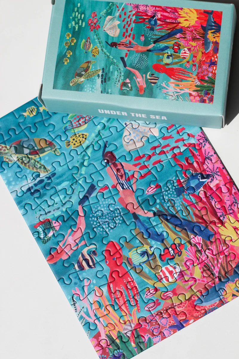 Piecely Under The Sea Minipuzzle, 99 Teile