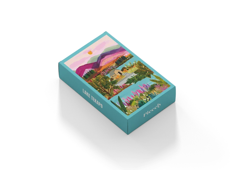 Piecely Lake Tekapo Minipuzzle, 99 Teile