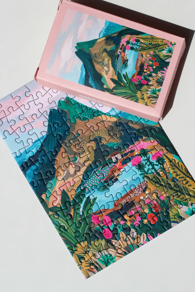 Piecely Snowdonia Minipuzzle, 99 Teile