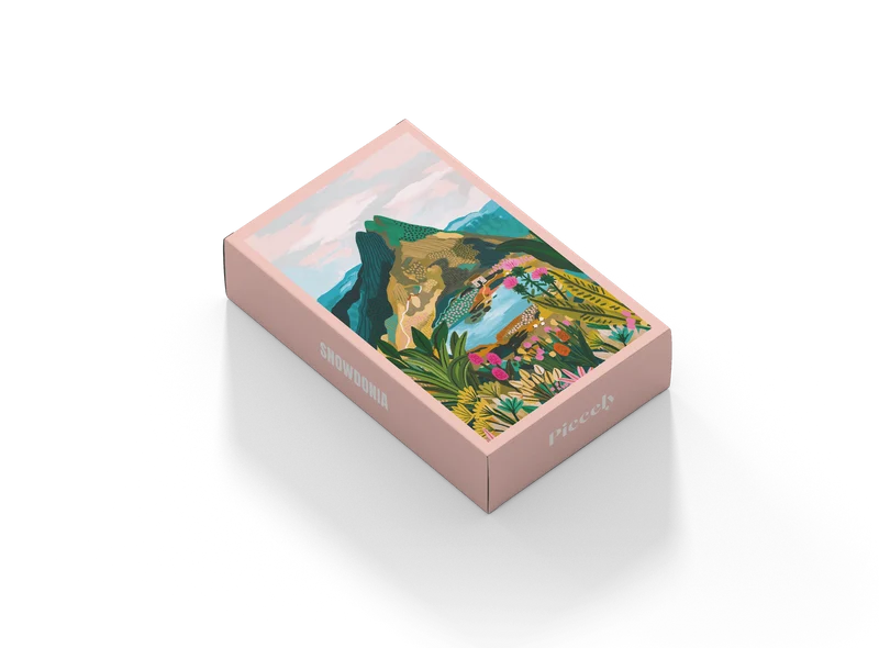 Piecely Snowdonia Minipuzzle, 99 Teile