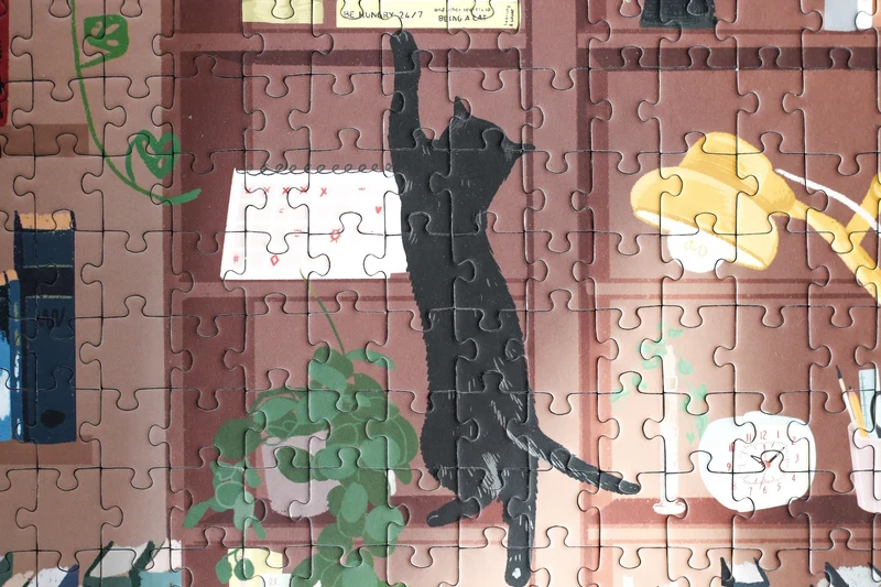 Piecely Reading Room Puzzle, 1000 Teile