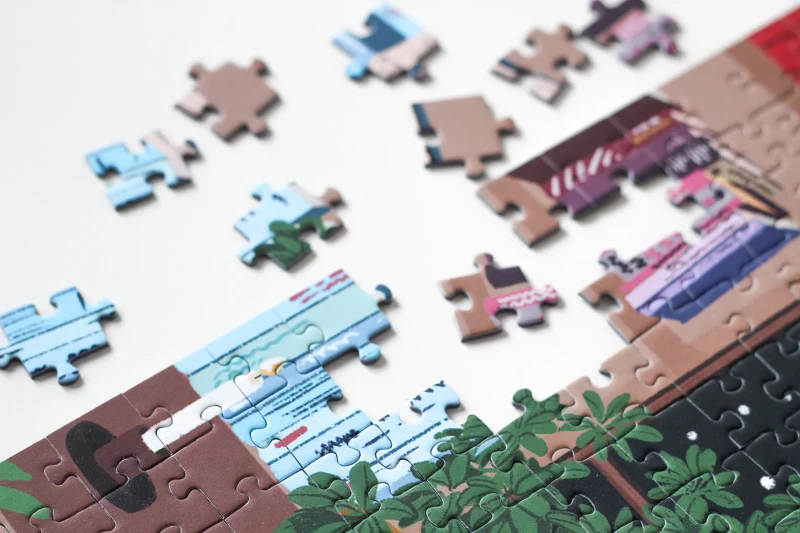 Piecely Reading Room Puzzle, 1000 Teile