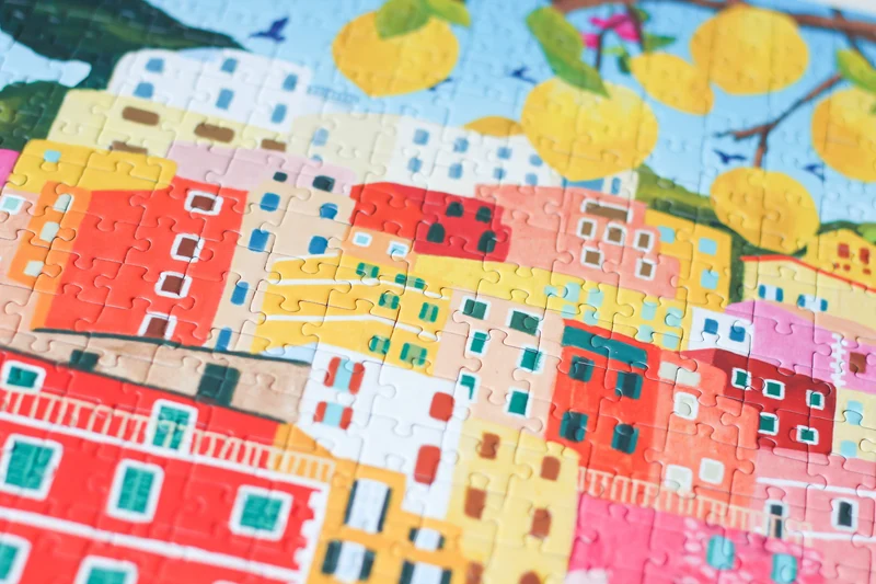 Piecely Riomaggiore Puzzle, 1000 Teile