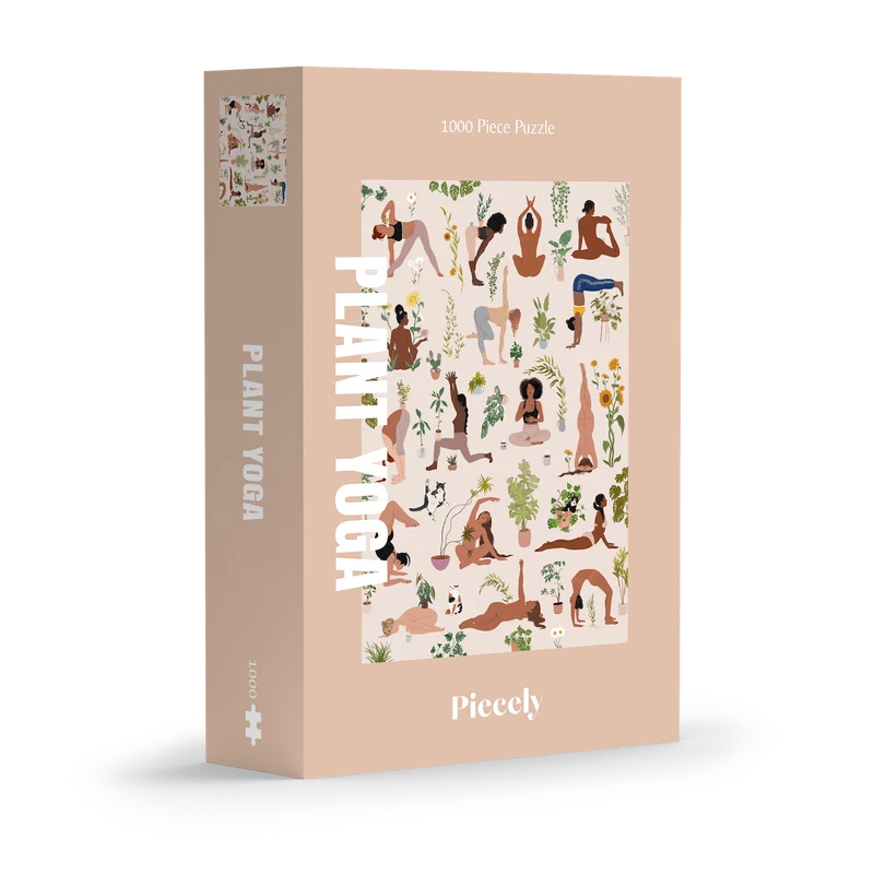 Piecely Plant Yoga Puzzle, 1000 Teile